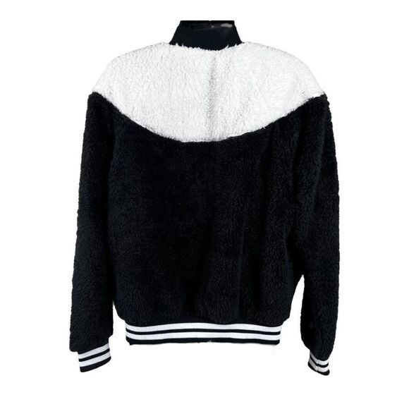 Nike Women's Sportswear Wolf Sherpa Bomber Jacket - Picture 9 of 11